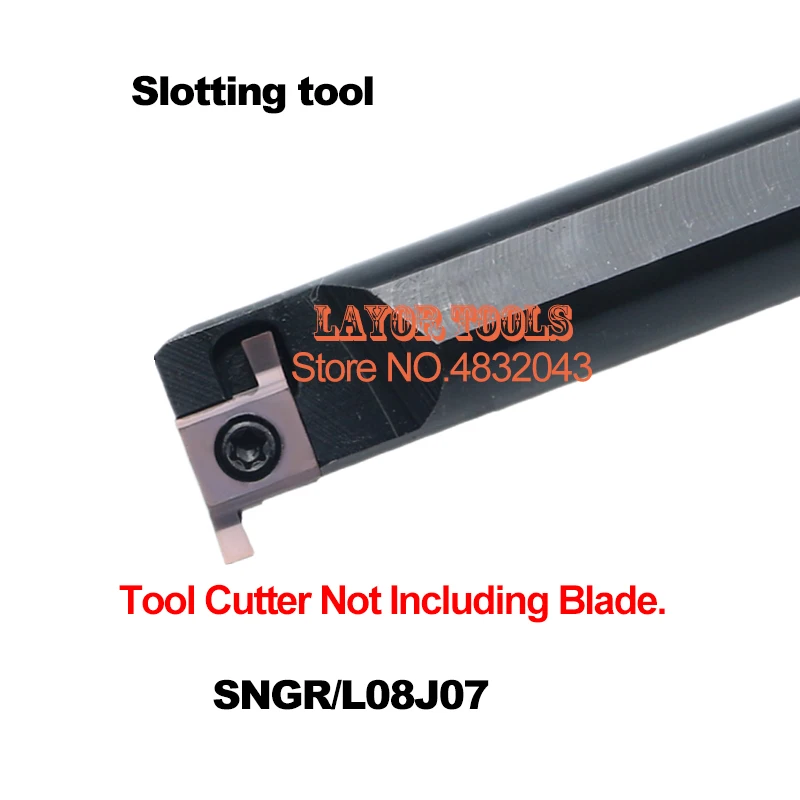 SNGR08J07 ranurado interno de torneado soporte de herramienta de barra de perforación para máquina de torno CNC soporte de herramienta de torneado de corte S08H-SNGR07
