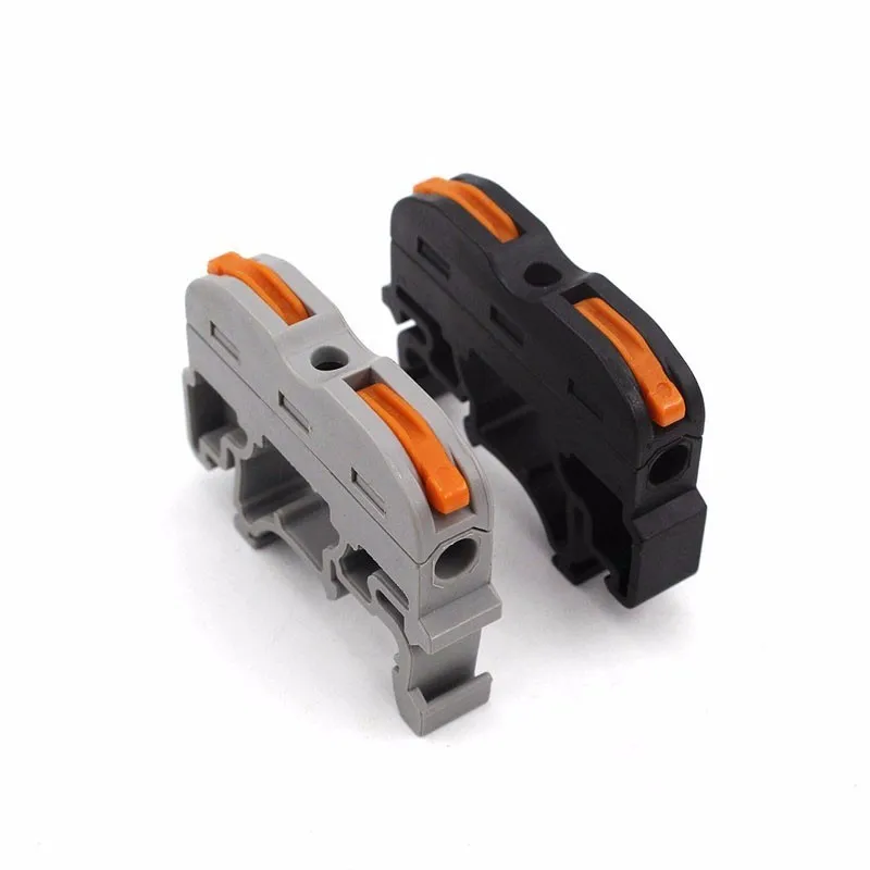 5PCS SPL-1 Rail Type Screwless Terminal Block Aerial Plug 1 Pin Instead Of UK Connectors Electrical Equipment Supplies Auto