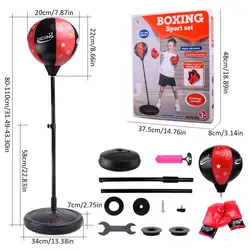 Teen Fitness Freestanding Reflex Punching Bag Boxing Reflex Ball