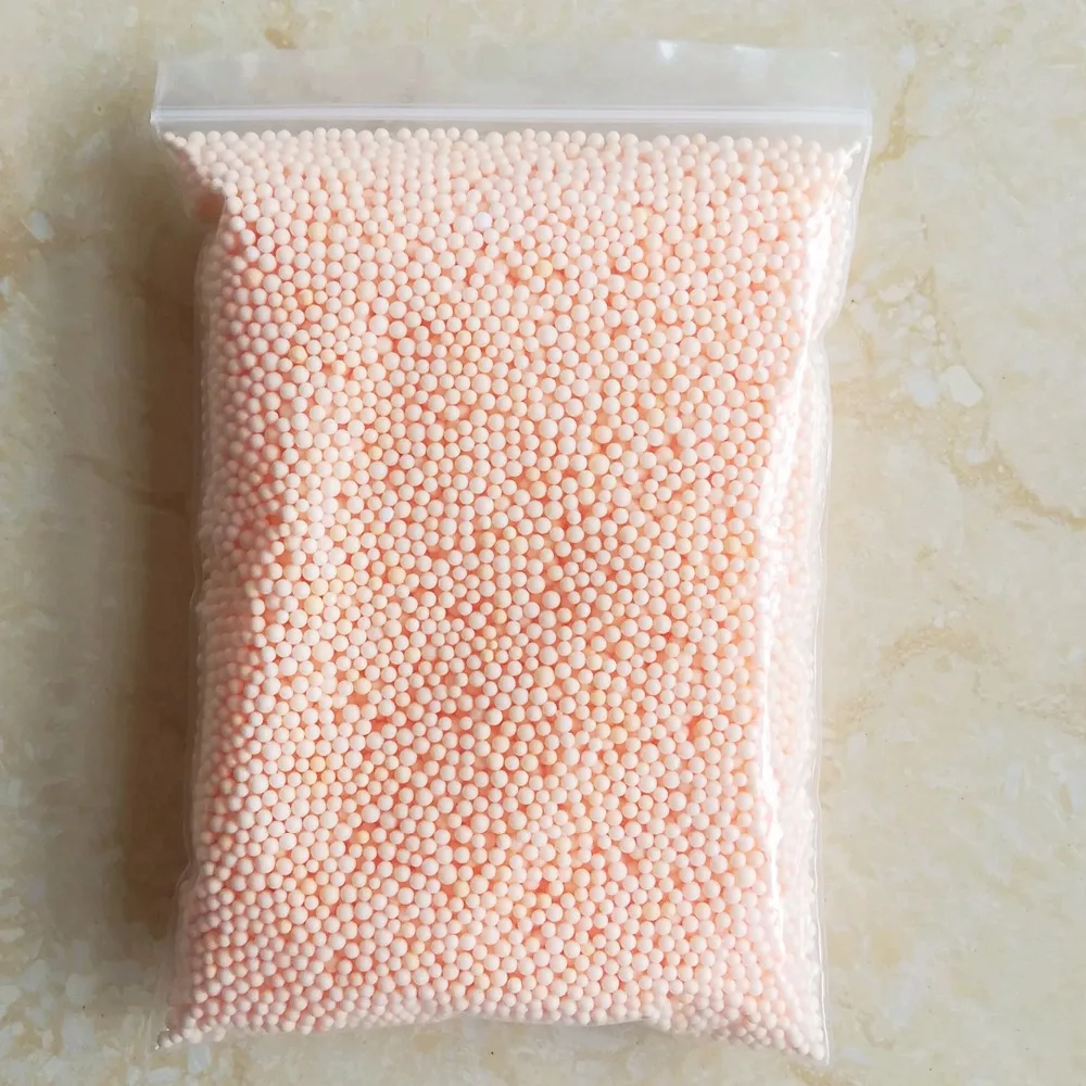 14g 2-3.5mm 16000pcs Snow Mud Particles Mini Color Floam Slime DIY Accessories Rainbow Tiny Foam Beads Balls Supplies