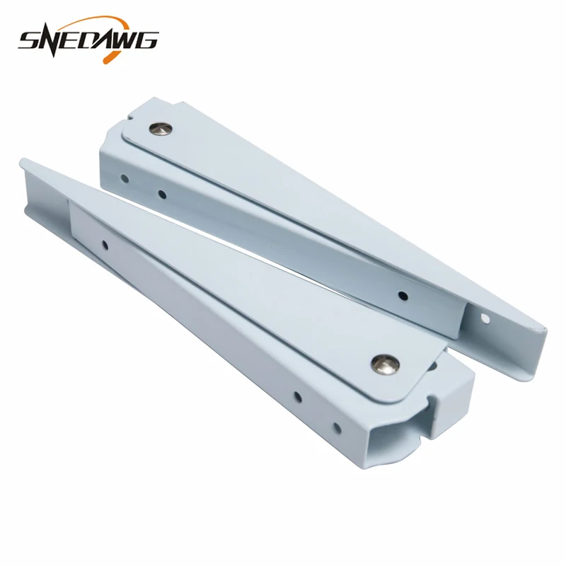 2pcs Triangular Folding Bracket 8/10/12/14inch Foldable Triangular Bracket Support Bench Release Catch Shelf Bracket for Table