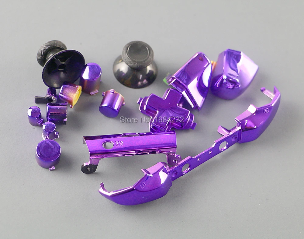 30 juegos para Xbox One S controlador delgado parachoques botones de activación Dpad LB RB LT RT Mod Kit juego completo de botones Accesorios