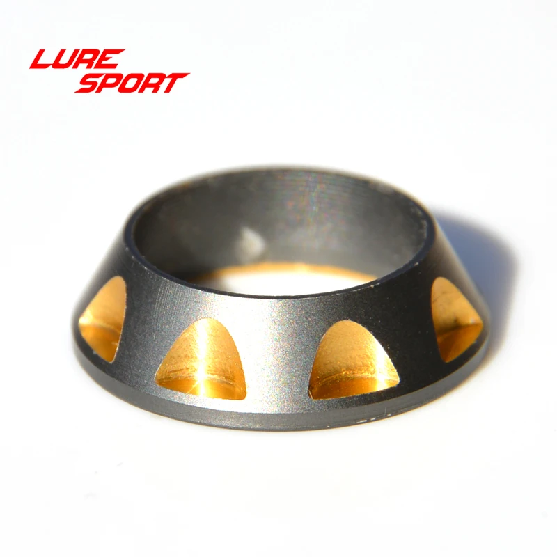 

LURESPORT 5 шт. алюминиевое кольцо groove ветровая проверка золотого и серого цвета стержень строительный компонент ремонт Удочка DIY аксессуары