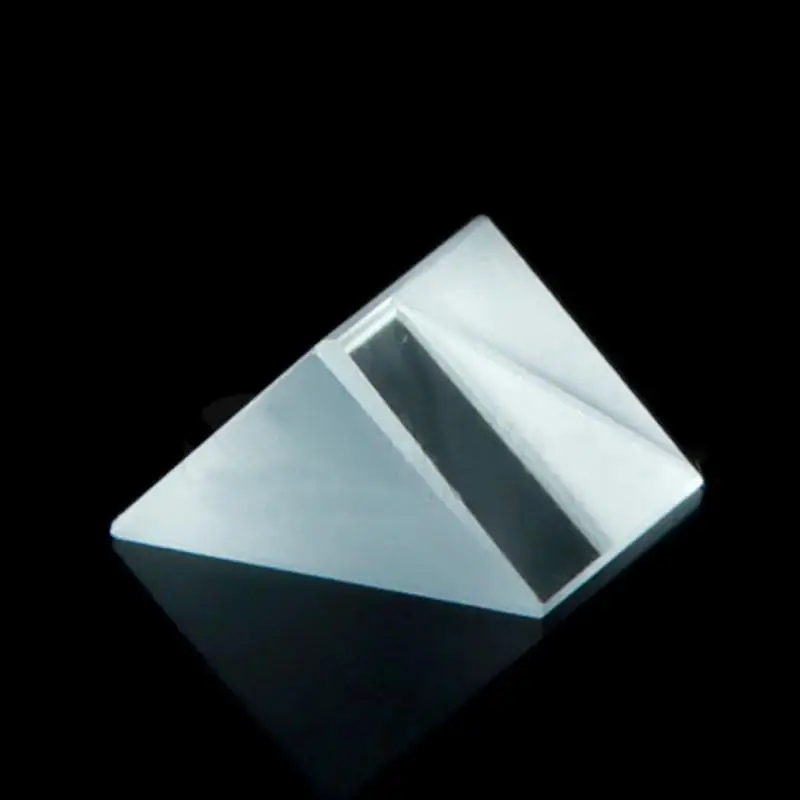 5x5x5mm Optical Glass Triangular Triangular Right Angle K9 Prisms Lens Medicine