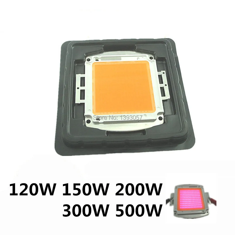 

1pcs Full Spectrum Cob 120W 150W 200W 300W 500 Led Grow light Chip Epistar chip 380-840nm for Indoor tomato and cucumber