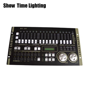 SHOW TIME Max 384 DMX contrôleur lumière de scène DMX Console principale pour XLR-3 Led Par faisceauMoving tête DJ lumière effet de scène lumière