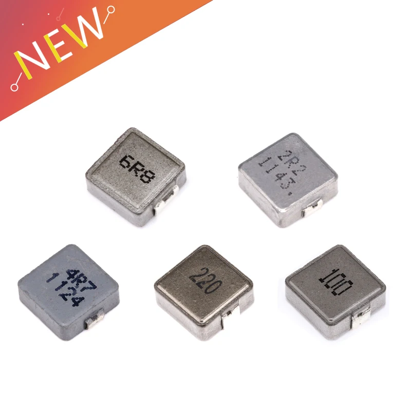 10pcs 10x10 SMD Power Inductor Alloy 1040 6.8uH 8.2uH 10uH 15uH 22uH 33uH 47uH 68uH 100uH integrated molded coil High Current