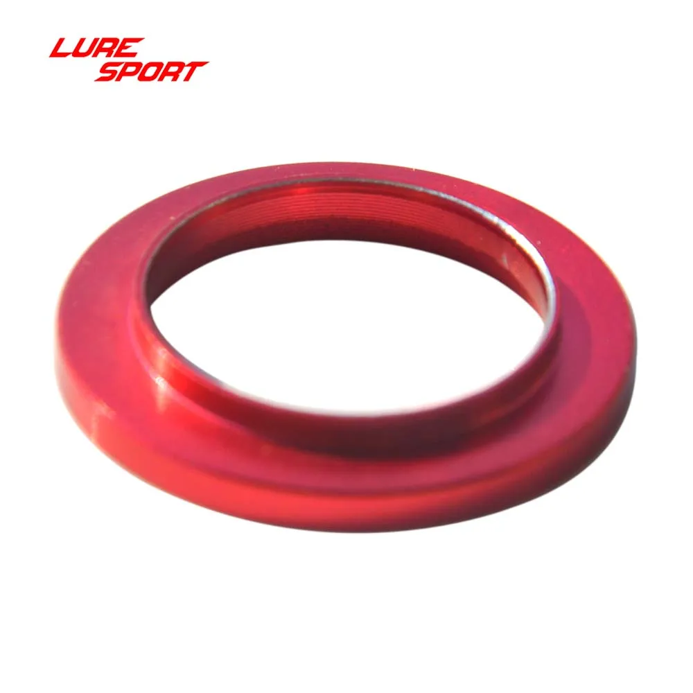 LURESPORT 10pcs SRRT3.5 Aluminum Ring Reel Seat Trim Ring wind Check step inside Rod Building Component Repair DIY Accessory