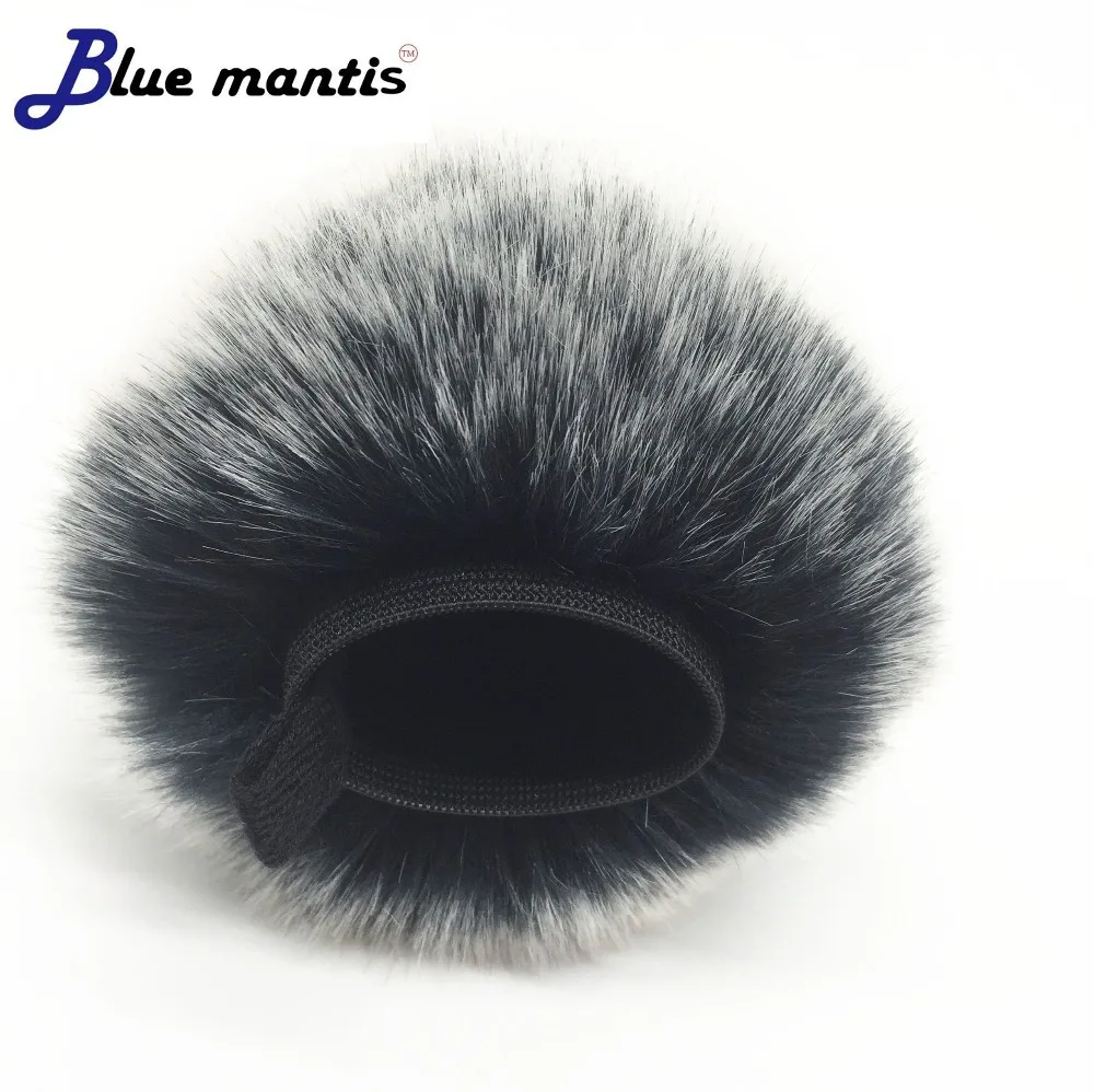 Blue Mantis Dead Cat Pop Filter Outdoor Kunst pelz Wind Muff Windschutz scheibe Schild für Tascam Dr22wl Windschutz scheibe Mikrofon Abdeckung