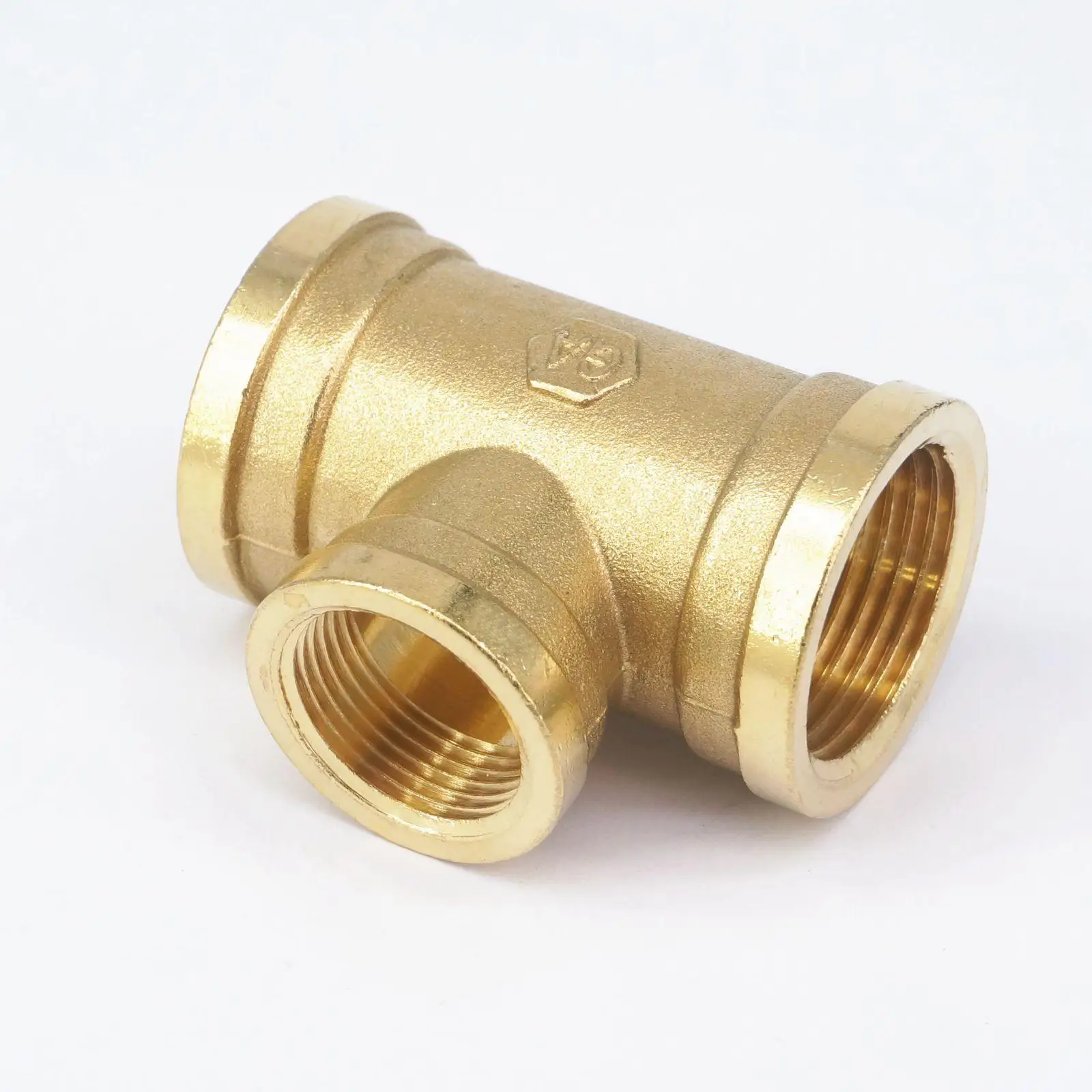 1 "Female BSP Thread x 3/4" Female BSP Thread x 1 "Female BSP Thread Tee 3 Way латунные соединительные редукционные соединители