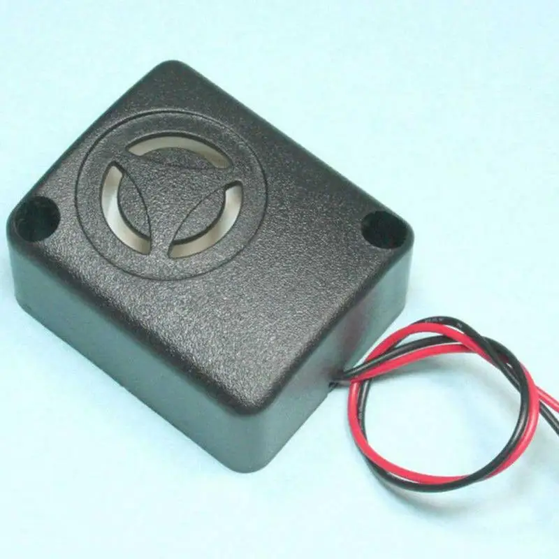 Car Burglar Alarm 6V 12V 15V Active High Decibel Buzzer Safe Box Burglar Alarm 2019 New Product