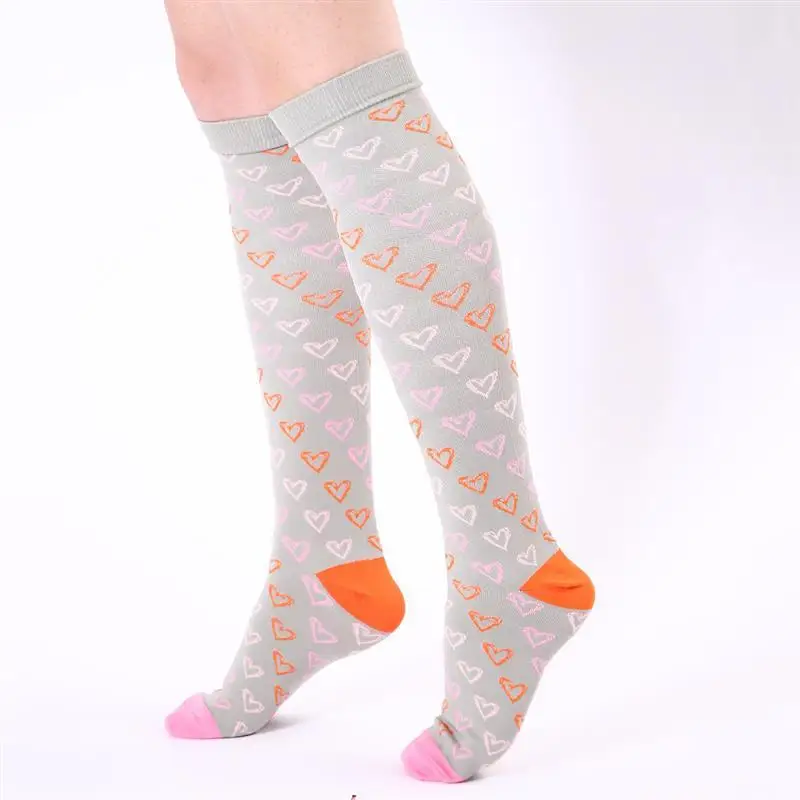 

Men Women Compression Socks For Blood Circulation Slimming Socks Antifatigue Knee High Stockings Anti Fatigue Male Socks