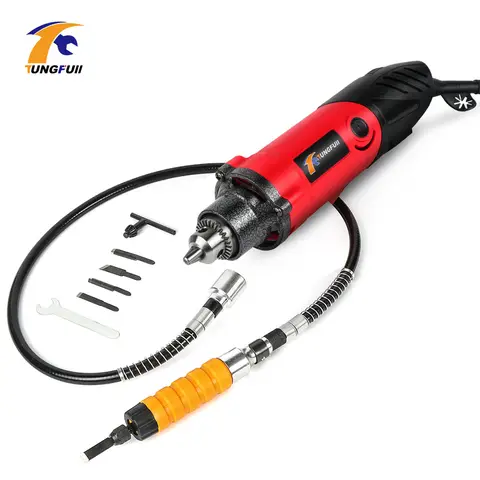 500W Rotary Dremel Engraver with Flexible Shaft dutoofree