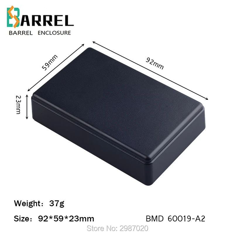 92*59*23mm small plastic electronic project enclosure ASB desktop industry instrument desktop case Housing DIY wire junction box
