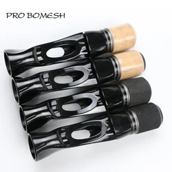 Pro Bomesh 1Set 3A Grade Cork or EVA Locking Nut Casting Reel Seat Set DIY Rod Building Component Repair Accessory