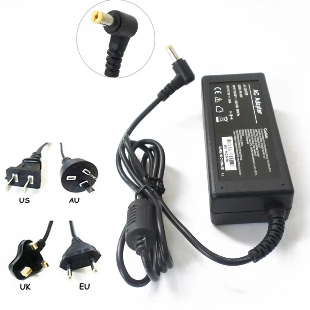 19V 3.42A 65W AC Adapter Power Charger For Acer Aspire 5830T 7715Z AS5253-BZ602 AS5349-2899 AS5750-6636 E1-470P-6659 E1-571 NEW