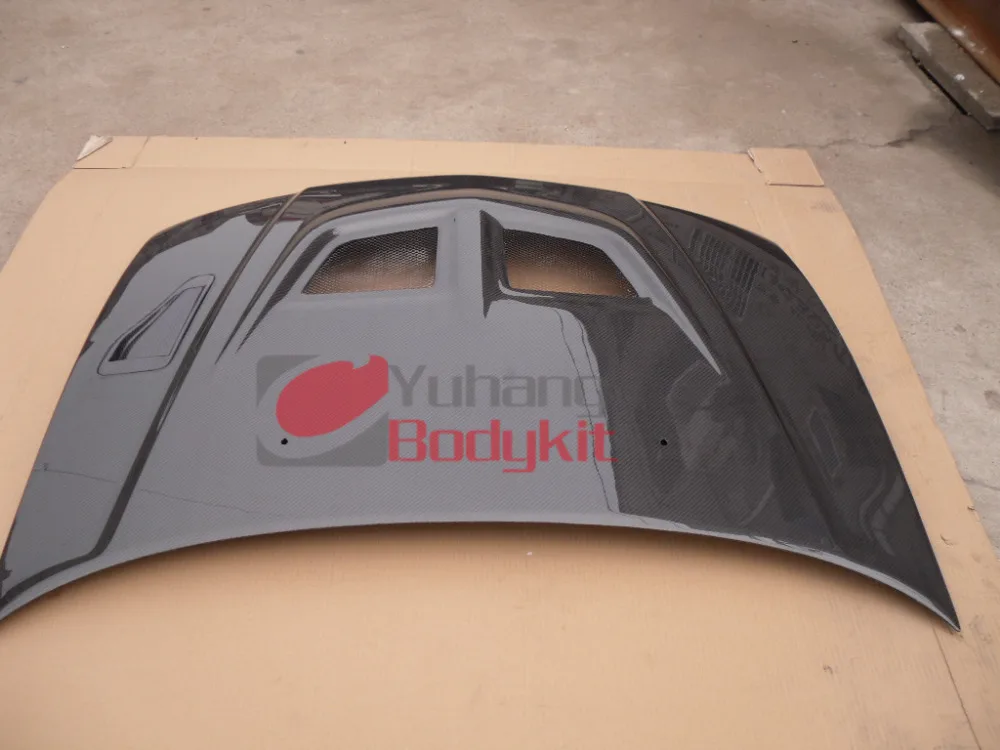 Lancer Evolution 5-6  EVO 5 EVO 6 OEM Style Hood Bonnet carbon fiber