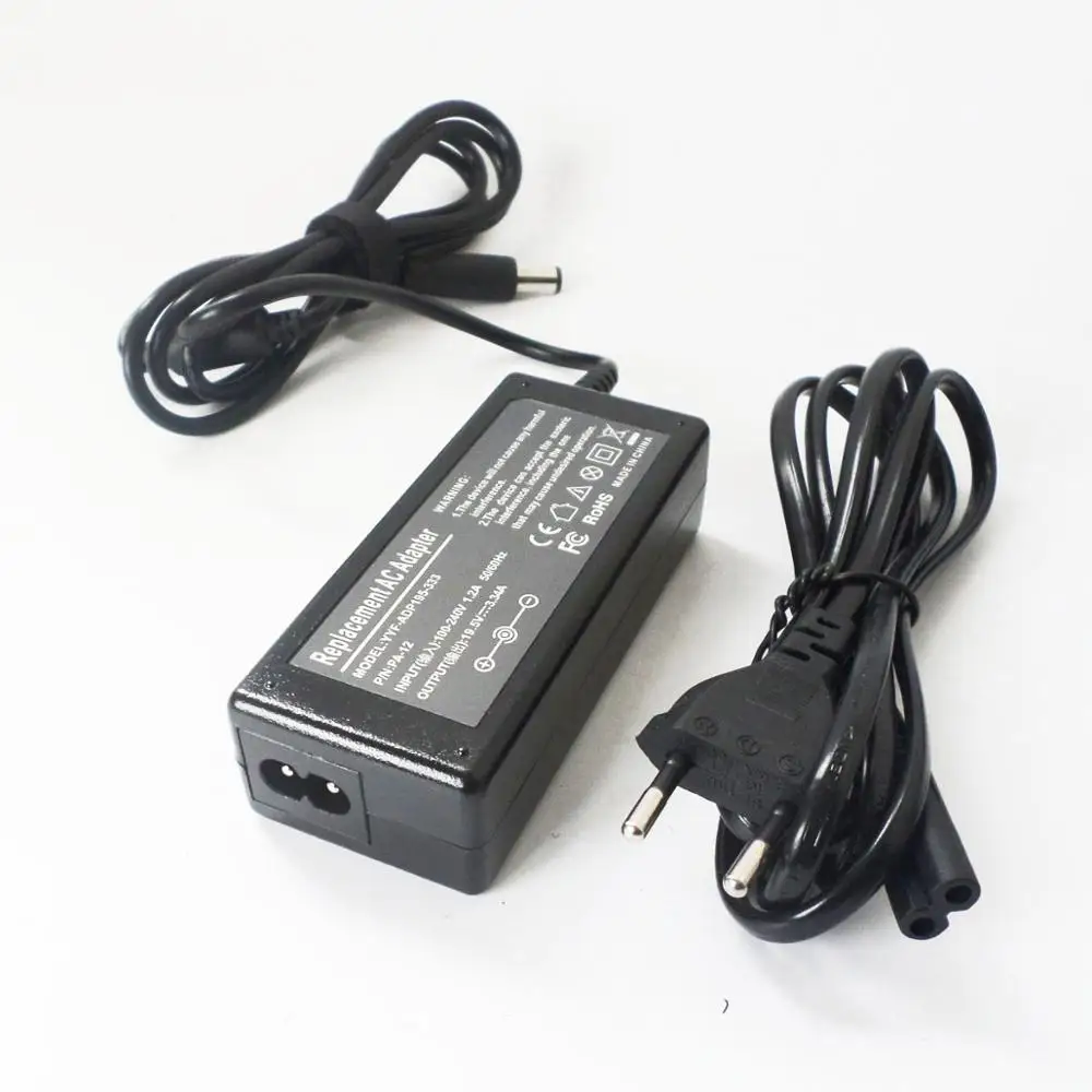 NEW AC Adapter For Dell 331-0536 FA65NE1-00 HP-AF065B83 KT2MG PA2E T7423 I1764 19.5V 3.34A 100~240v 50~60Hz Power Charger Plug