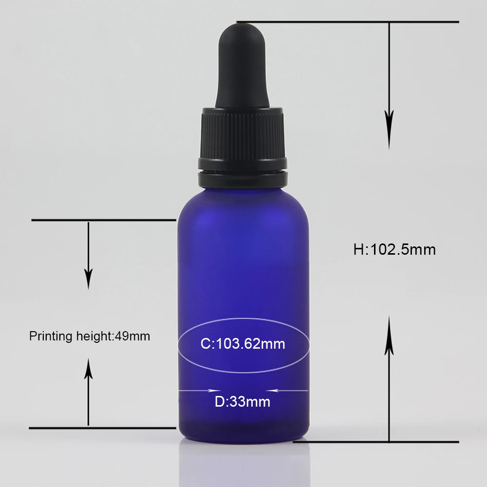 

30ml Glass Aromatherapy Liquid Pipette Bottle With Child Proof Dropper 1 Ounce Essential Oil Dropper Glass Bottle