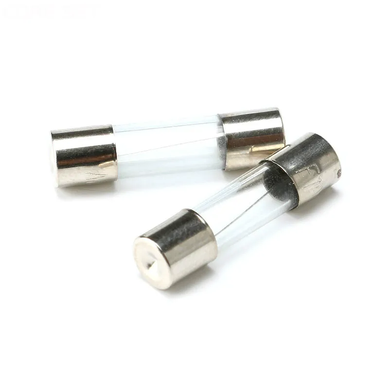 100pcs 5*20mm Quick Blow Glass fuse High Quality 5x20MM Glass Tube Fuses 2A 250V