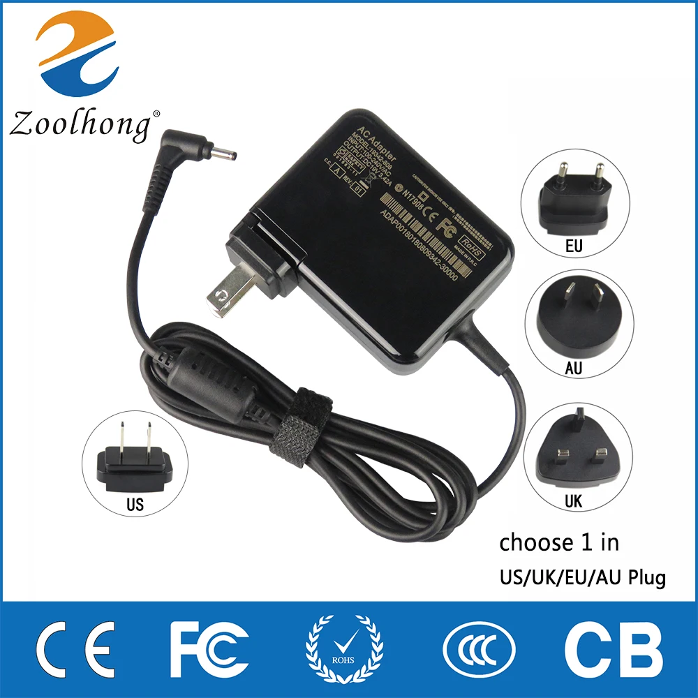 

19V 3.42A Tablet Charger for Acer Iconia Tab W3 W3-810 Aspire Switch 10 A100 A101 A200 A210 A211 A500 A501 Power