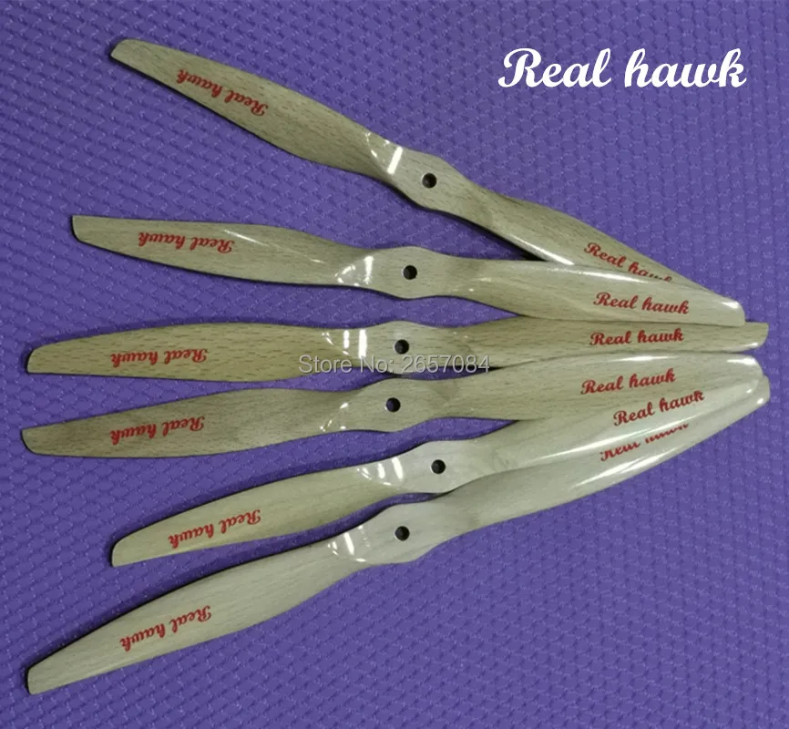 CCW or CW Wooden /beech 30x10/30x12/30x14 Propeller High Efficiency For Airplane Electric wood propellers