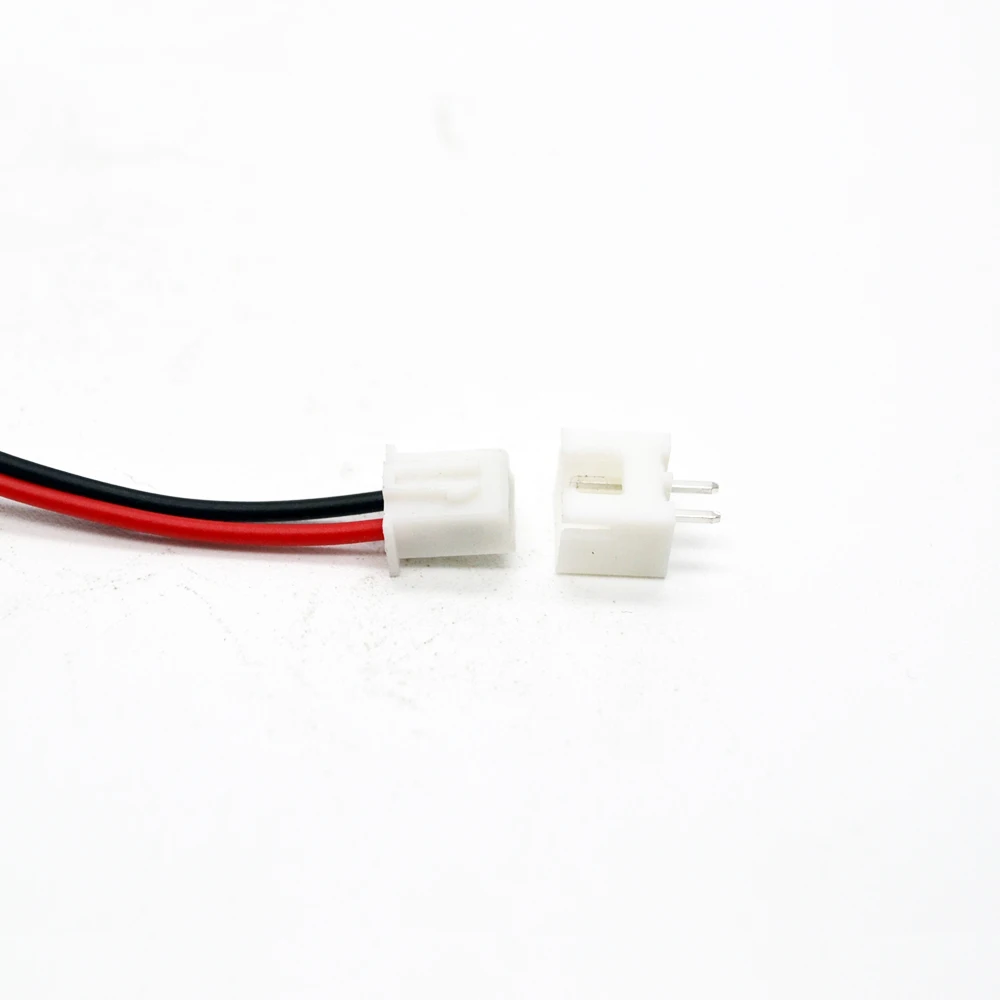 10 Sets/Lot 26AWG JST XH2.54 2 Pin Connector Plug Wire Cable 10/15/20/30mm Length Male Female Plug Socket