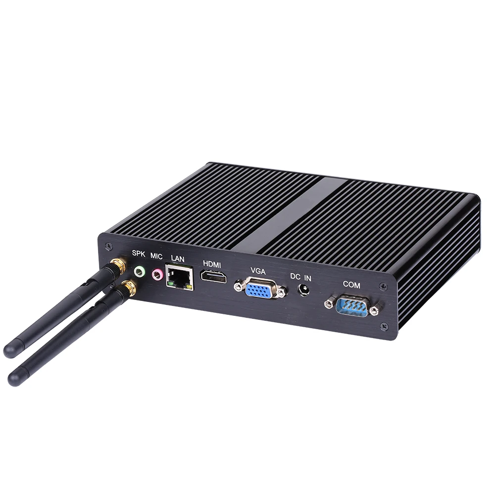 Fanless Mini PC, HUNSN ABM10,Intel Celeron J1800/N2920/Pentium N3520,Windows 11/Ubuntu,AC WiFi,2COM,VGA,HDMI,USB3.0,4USB2.0,LAN