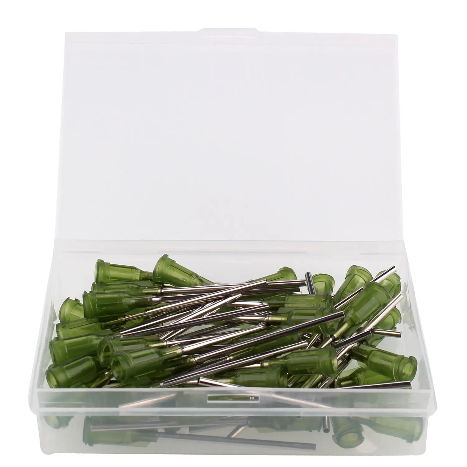 

Industry Dispensing Needles, 14 ga x 1-1/2 Inch Length(38mm), Blunt Tip, Screw Interface, Pack of 100 pcs (14G)