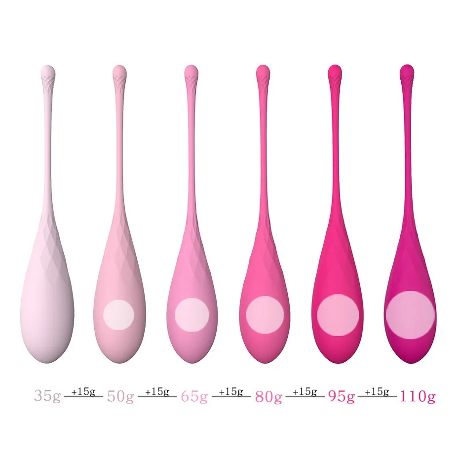 6Pcs/set Geisha Ben Wa Ball Kegel Vaginal Irritation Exercise Tight Training Ball Sex Toy For Women Love Egg Adult Products