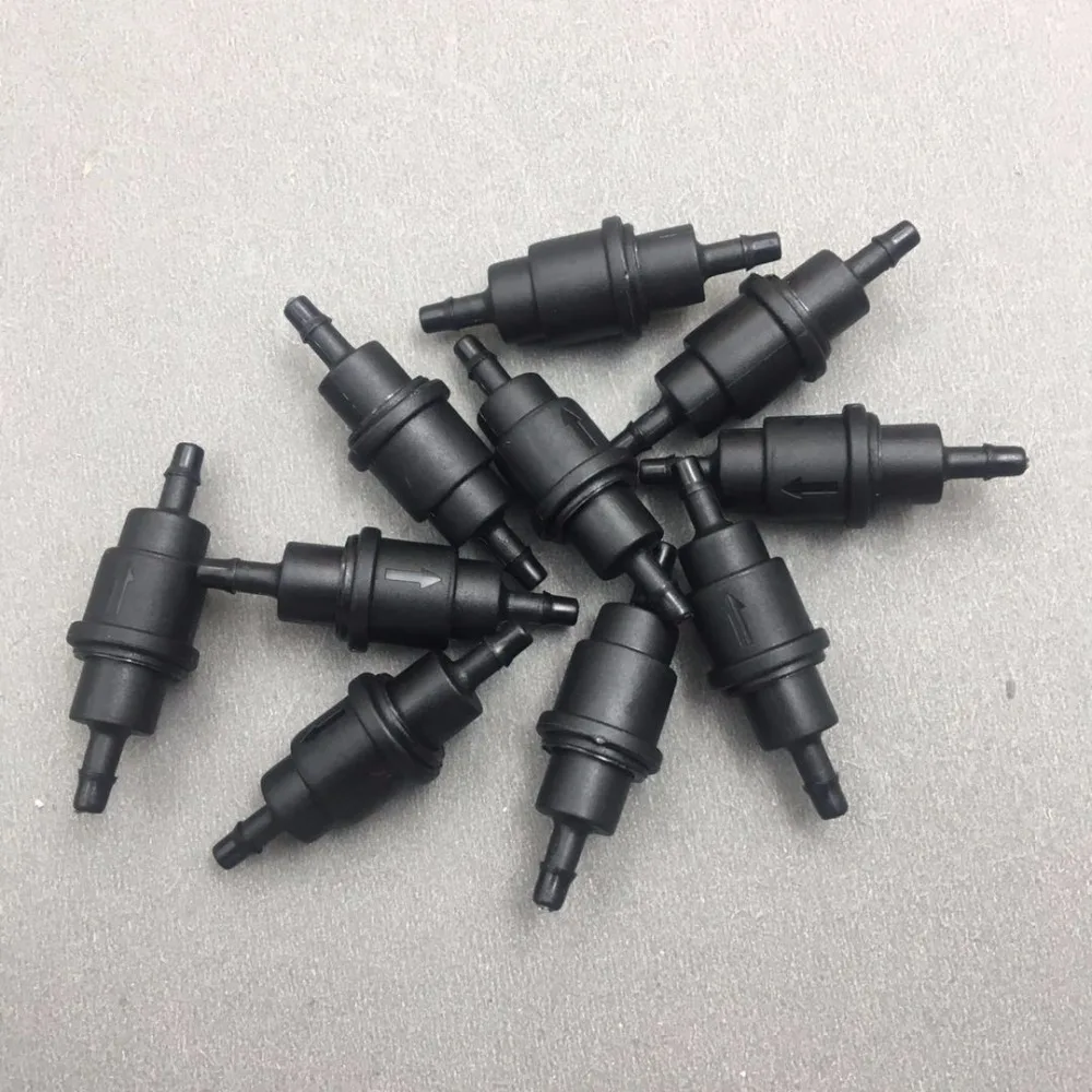 

10PCS UV printer non return valve one way ink tube pipe valve single side for DGI Myjet Galaxy Flora Wit color Thunderjet 6*4mm