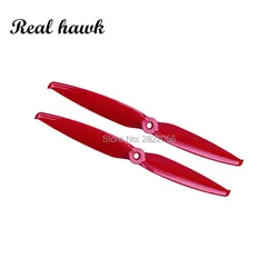 2 pair 4 colors Gemfan 7042 7.0x4.2 FPV PC 2 propeller Prop Blade CW CCW for 2407-2408 Motor for RC Drones Quadcopter Frame