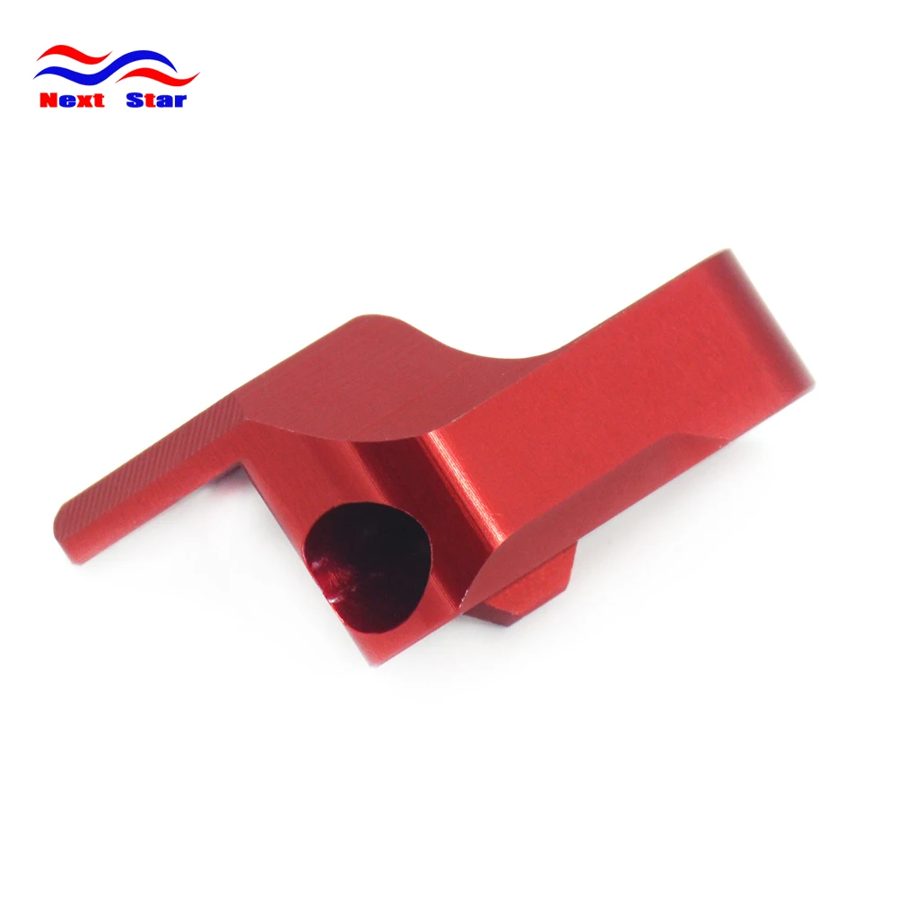 Motorcycle CNC Red Clutch Cable Bracket For HONDA CRF250R CRF 250R 2010 2011 2012 2013 2010-2013