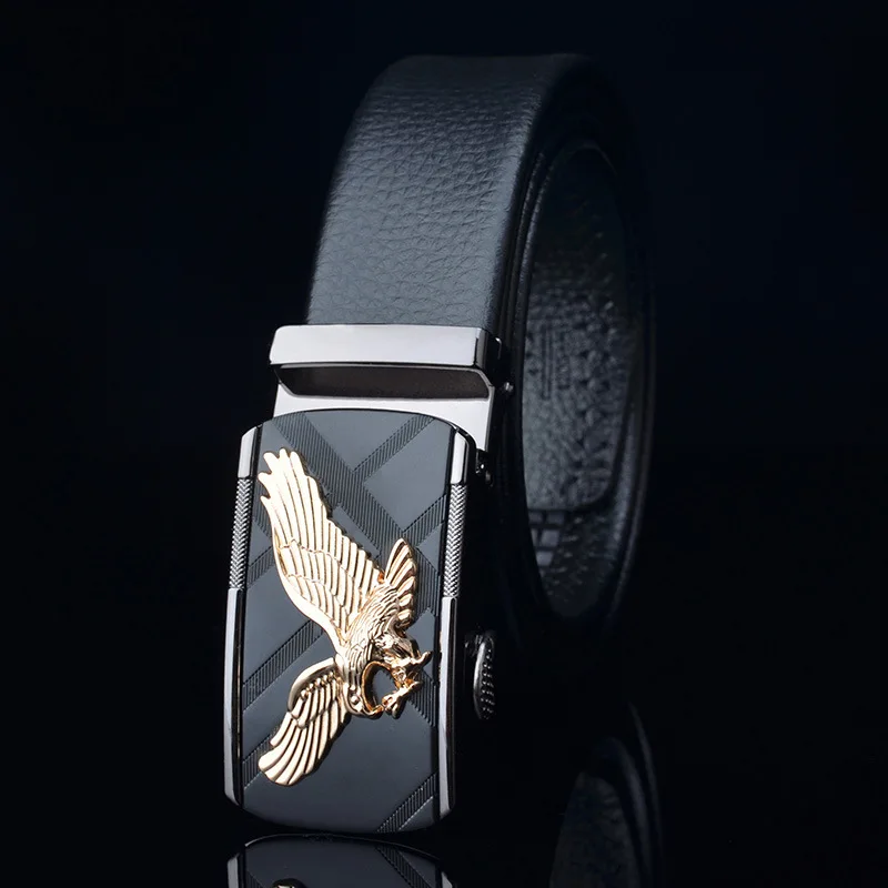 new Eagle animal Luxury Metal BuckleMetal Automatic Buckle Waist Belt Designer Belts Men's High Quality luxury brand harajuku