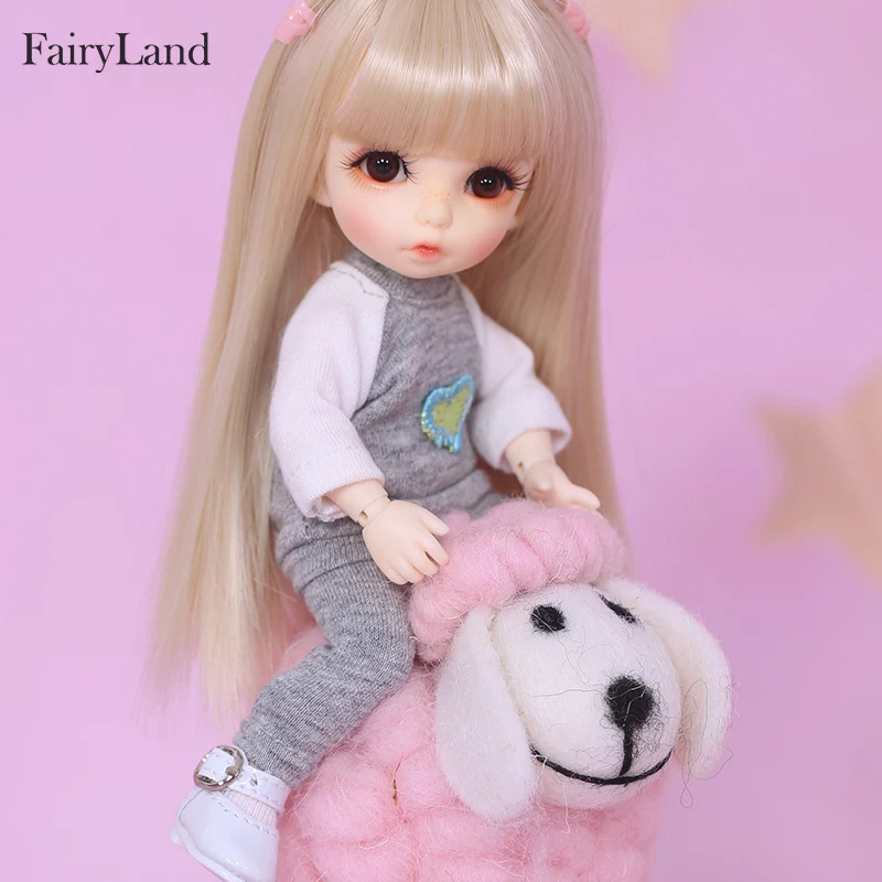 Free Shipping Fairyland Pukifee Ante 1/8 BJD Dolls Cute Resin Figure Fullset Full Package Option Toy for Girls FL