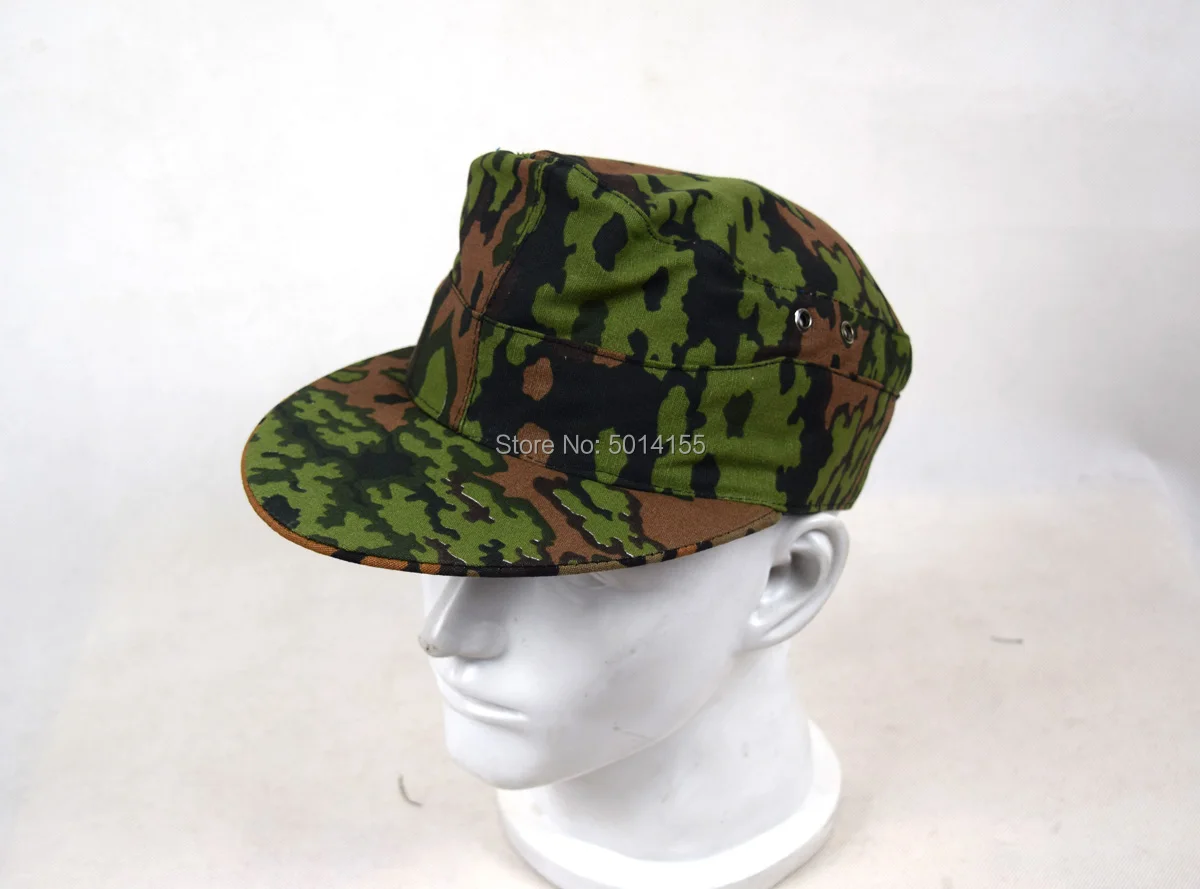 REVERSIBLE WWII German Elite Camo Hat&Cap OAK Camo Color