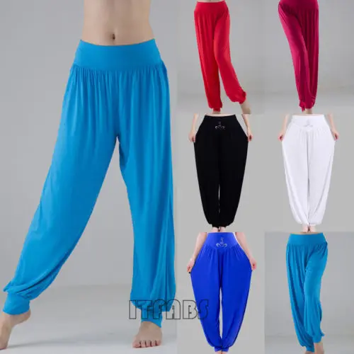 New Style Women High Waist Athletic Harem Pant Baggy Bloom Pants Lantern Stretch Lady Casual Comfy Pant Plus Size M L XL 2XL 3XL