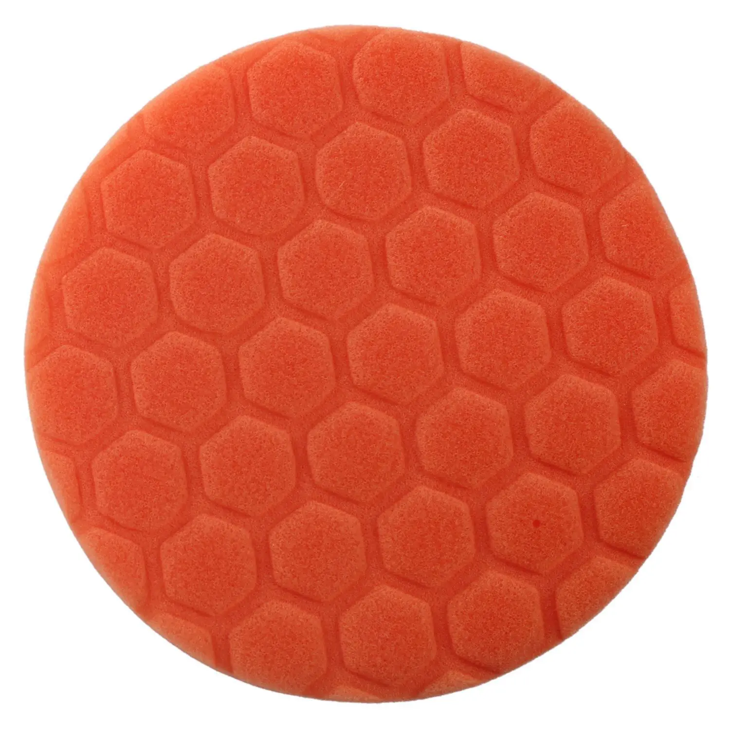 Imagem -06 - Car Polishing Pad Kit Polisher Waxing Pads Esponja Lustrando Branco Azul Amarelo Preto Laranja 125 mm Pcs
