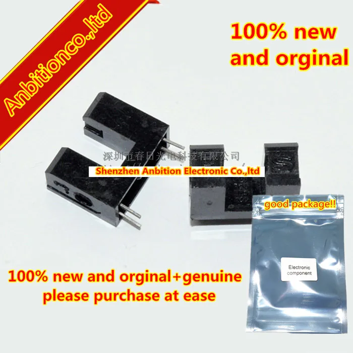 10pcs 100% new and orginal GP1S525 Groove Photoelectric Switch DIP4 Groove Spacing 3.18MM Optical Switch S522 Compact  in stock