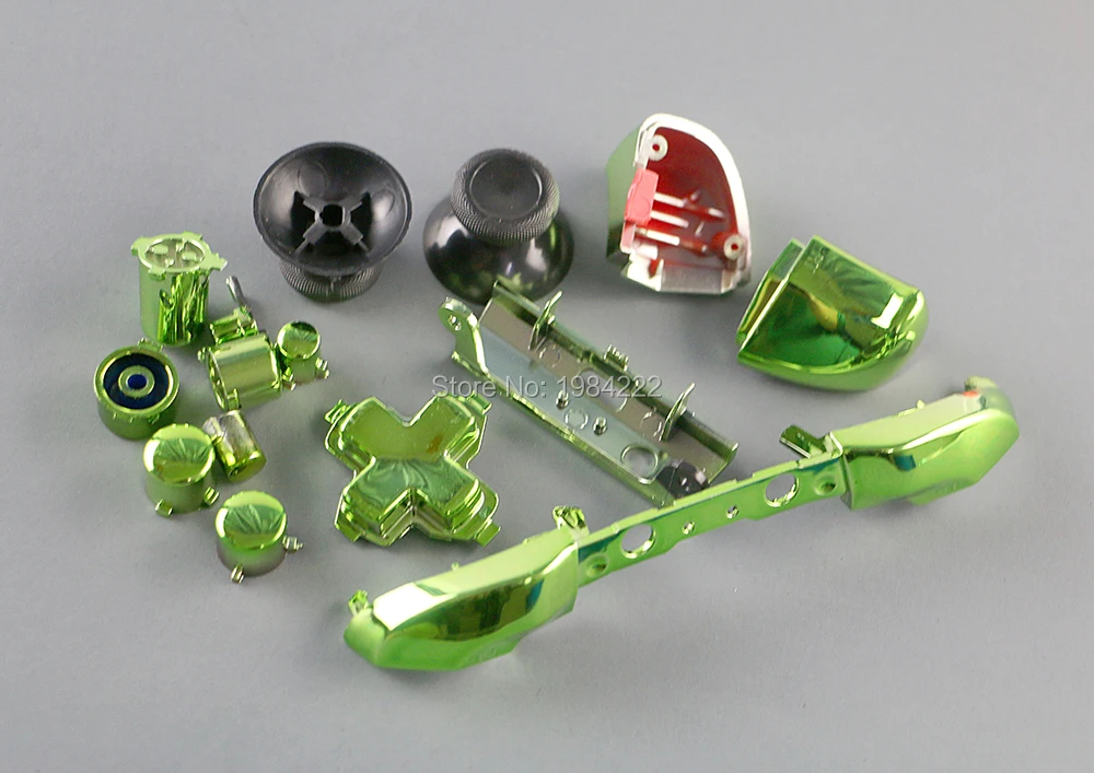 30 juegos para Xbox One S controlador delgado parachoques botones de activación Dpad LB RB LT RT Mod Kit juego completo de botones Accesorios