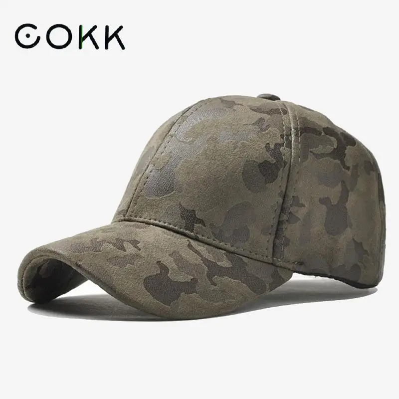 

COKK Baseball Cap Men Snapback Caps Women Casquette Hats For Men Bone Male Gorras Adjustable Dad Hat Camouflage Cap Trucker Cap