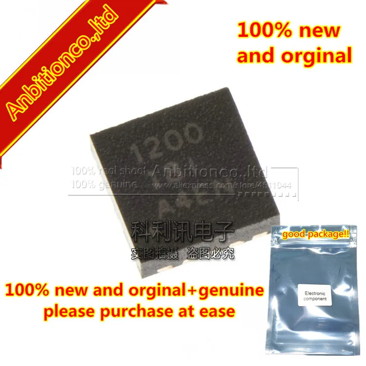 10pcs 100% new and orgina TPS51200DRCT silk-screen 1200 SINK/SOURCE DDR TERMINATION REGULATOR SON-10 in stock