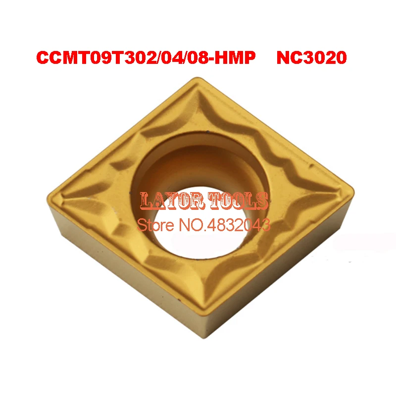 

CCMT09T302-HMP NC3020/CCMT09T304-HMP NC3020/CCMT09T308-HMP NC3020, Carbide Turning Inserts For Steel ,special Purpose Lathe