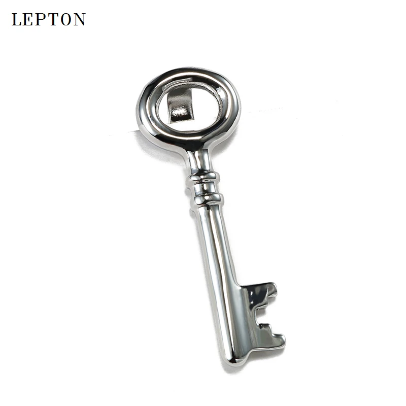 دبوس مشبك ربطة عنق فضي اللون للرجال من Lepton مشبك ربطة عنق معدني لحفلات الزفاف وإكسسوارات ربطة العنق من الفولاذ المقاوم للصدأ