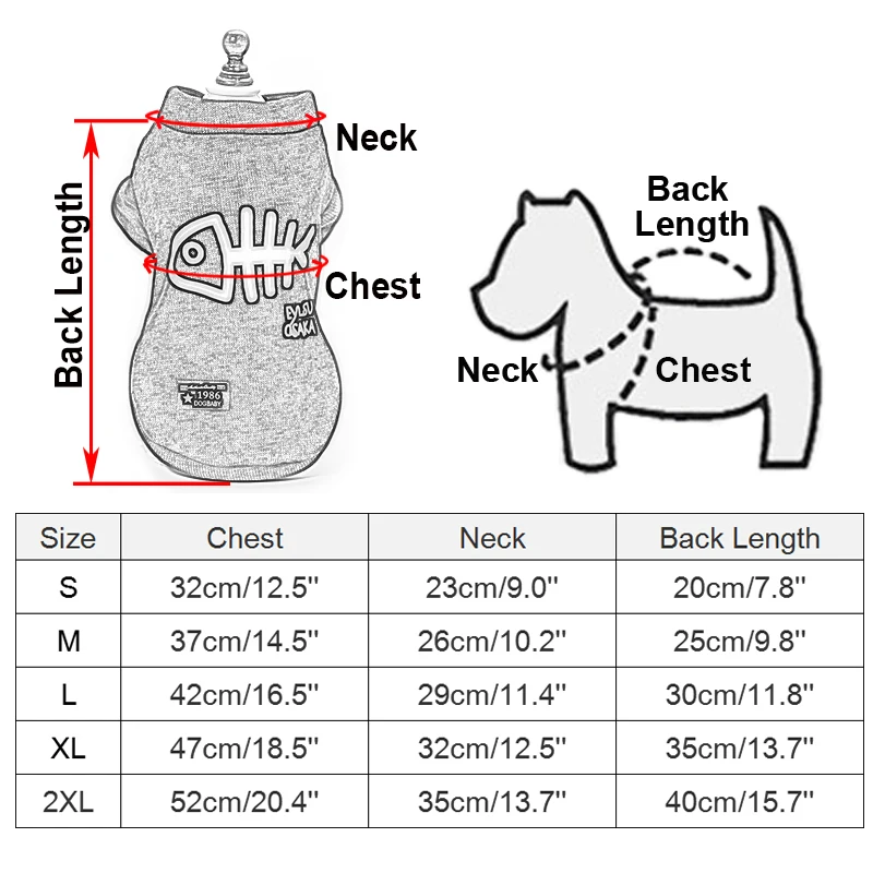 S-2XL Small Dog Coat Winter Pet Dog Clothes Jacket Chihuahua Clothing Hoodies For Puppy Cats Pug Yorkshire