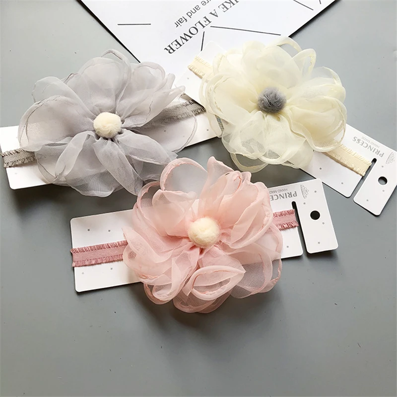 Balleenshiny-headband com rendas para o bebê ea menina, acessórios do cabelo princesa, nova moda