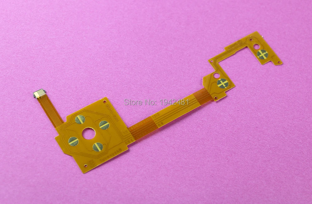 فيلم موصل لـ Wii U ، يسار ويمين ، وحدة تحكم الوسادة ، زر المفتاح ، الكابل المرن ، كابل الشريط ، 1 led