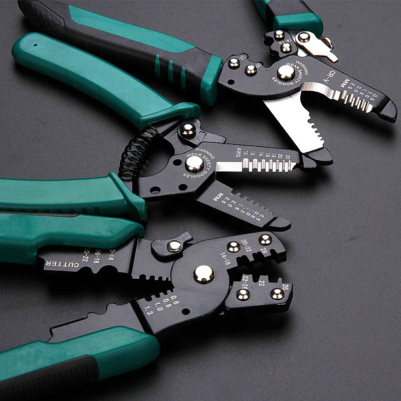 Wire Stripper Decrustation Pliers Multi tool Repair Tool Pliers Cable Wire Stripping Pliers Crimping Tool Pliers Combination