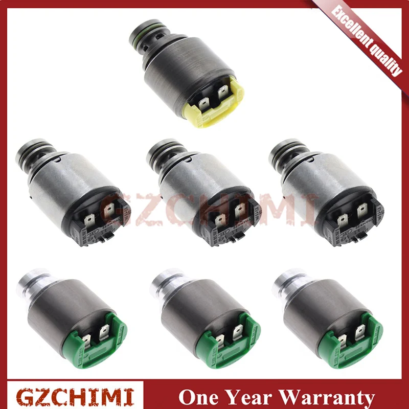 7pcs 5HP-19 Transmission Solenoids KIT FOR AUDI PROSCHE BMW 3 5 Series Z4 Roadster