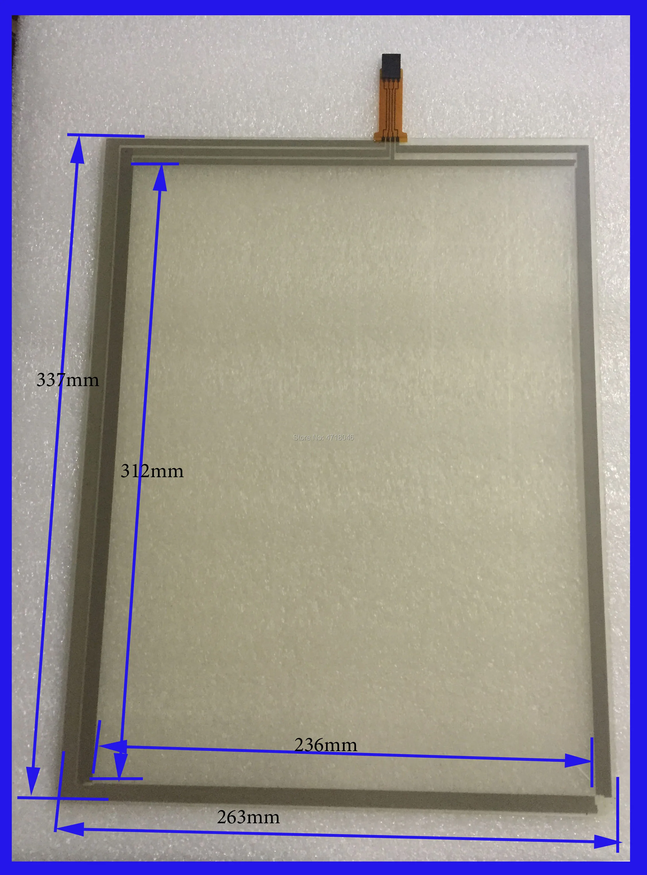 

ZhiYuSun wholesale 10pcs/lot 337*263mm 4lines resistance screen this is compatible 337mm*263mm